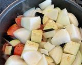 食べ応えのある#山盛り#野菜の#夏カレー作り方4写真