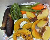 食べ応えのある#山盛り#野菜の#夏カレー作り方7写真