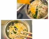 もやしと卵とカニカマの中華スープ作り方2写真