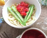 【動画レシピ】ピリ辛トマトだれつけうどん作り方9写真