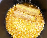 簡単　今が旬✨とうもろこしご飯作り方4写真