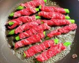 アスパラガスの牛肉巻き巻き作り方6写真