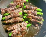 アスパラガスの牛肉巻き巻き作り方7写真
