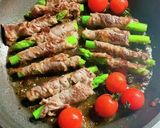 アスパラガスの牛肉巻き巻き作り方9写真