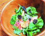 桃と生ハムのパワーサラダ作り方5写真