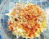 ごま油香る♪キャベツとわかめの梅肉和え作り方2写真