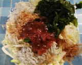 ごま油香る♪キャベツとわかめの梅肉和え作り方3写真