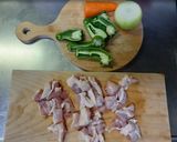 甘くない大人味の具材たっぷりチキンライス作り方1写真