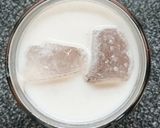 おうちカフェ★癒しのお汁粉アイスラテ作り方3写真