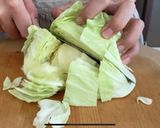 豚肉とキャベツのポン酢炒め作り方1写真