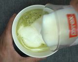 クリーミー抹茶ラテ作り方6写真