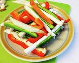 甘唐辛子の牛肉巻き。作り方3写真