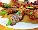 甘唐辛子の牛肉巻き。作り方9写真
