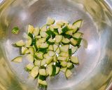 ☆めかぶ胡瓜オクラ長芋のネバネバ酢和え☆作り方1写真