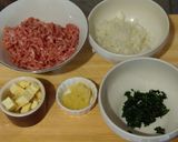 チーズ入りバジル餃子作り方1写真