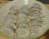 チーズ入りバジル餃子作り方5写真