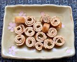 いい香り♪♪茗荷と麩の，お味噌汁作り方3写真