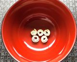 いい香り♪♪茗荷と麩の，お味噌汁作り方4写真