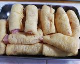 鶏肉の油揚げ巻き作り方6写真