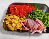 ナポリタン風マカロニサラダ作り方2写真