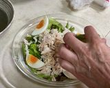 簡単★アボカドチキンサラダ作り方1写真