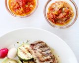 作り置きで【ラムとグリル野菜の2種ソース作り方7写真