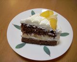 ラム酒香る 洋梨ケーキ ココアスポンジ　作り方15写真