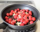 ジューシーな【赤ミニトマトの丸ごとソース作り方2写真