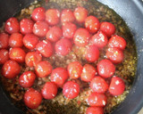 ジューシーな【赤ミニトマトの丸ごとソース作り方3写真