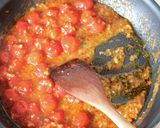 ジューシーな【赤ミニトマトの丸ごとソース作り方4写真