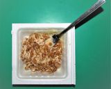 「大葉納豆トースト」作り方8写真