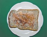 「大葉納豆トースト」作り方6写真