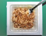 「大葉納豆トースト」作り方9写真