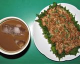 「大葉納豆トースト」作り方12写真