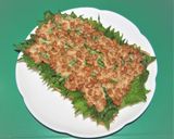 「大葉納豆トースト」作り方11写真