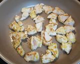 鶏むね肉と夏野菜のバタポン炒め作り方4写真