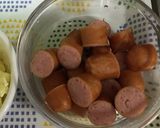 たこ焼き器でアメリカンドッグ作り方1写真