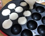 たこ焼き器でアメリカンドッグ作り方3写真