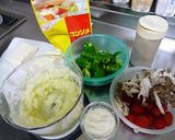 ヘルシ～♪豆腐と豚の煮込みハンバーグ作り方1写真