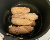 おくらの豚ロース巻き作り方3写真