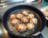 ヘルシ～♪豆腐と豚の煮込みハンバーグ作り方4写真