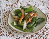 5分副菜♪インゲン・竹輪・大葉のナムル♪作り方5写真