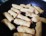 鶏肉の油揚げ巻き作り方8写真