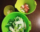 簡単☆ネギラーメン作り方1写真