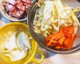 和風焼きうどん作り方1写真