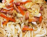 和風焼きうどん作り方6写真