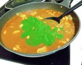 空心菜グリーンカレー作り方6写真