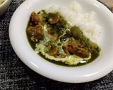 空心菜グリーンカレー作り方7写真