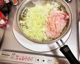 鍋一つでOK!キャベツのペペロンチーノ作り方4写真