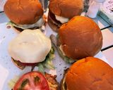 BBQで作るチーズバーガー作り方9写真